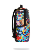 SLICED AND DICED CAMO BACKPACK