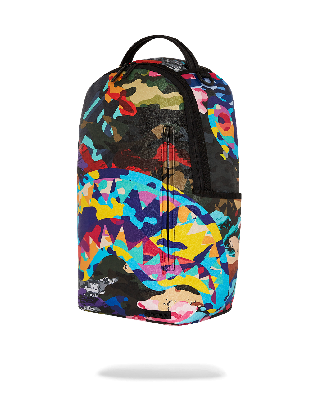 SLICED AND DICED CAMO BACKPACK