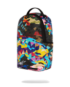 SLICED AND DICED CAMO BACKPACK