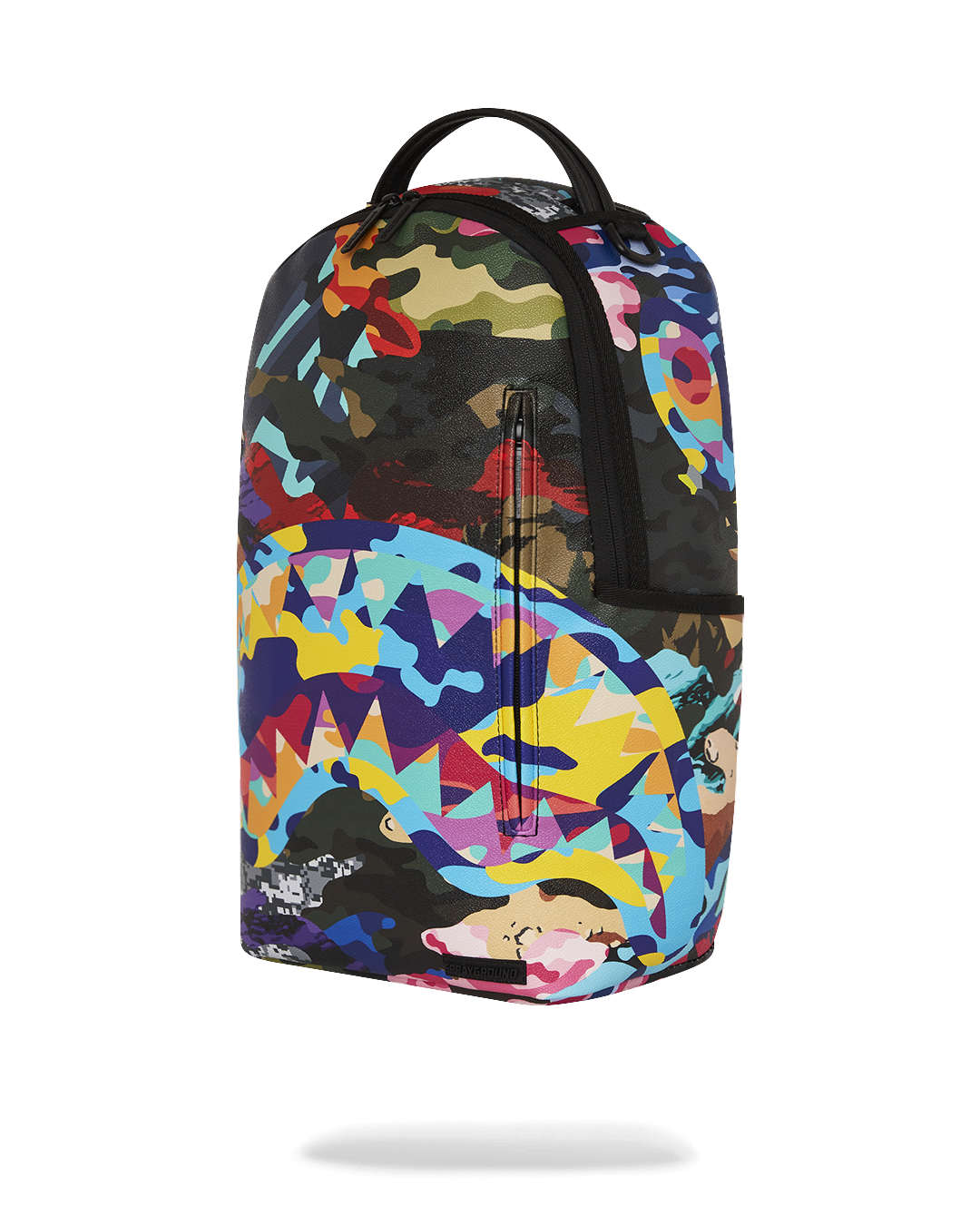 SLICED AND DICED CAMO BACKPACK