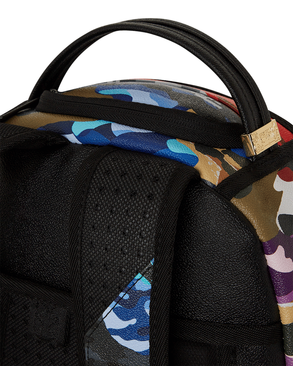 SLICED AND DICED CAMO BACKPACK
