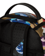 SLICED AND DICED CAMO BACKPACK