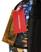 SLICED AND DICED CAMO BACKPACK