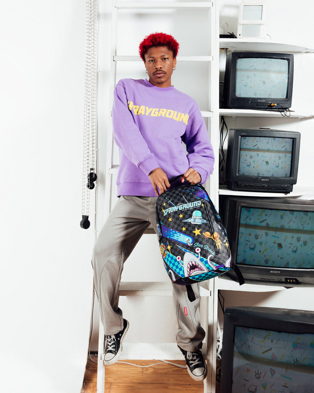 WTF ALIEN INVASION BACKPACK (DLXV)