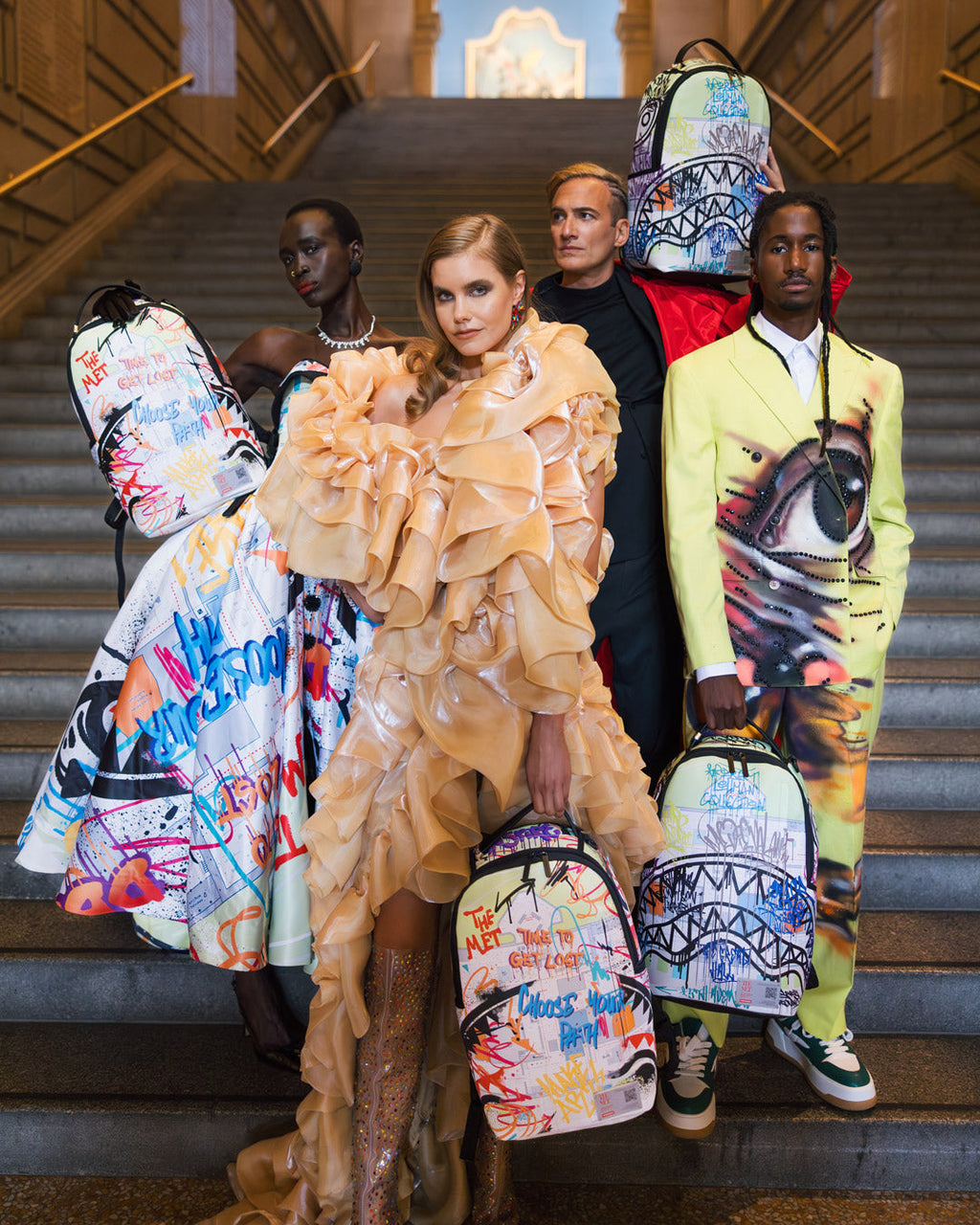 THE MET MAP CHOOSE YOUR PATH BACKPACK