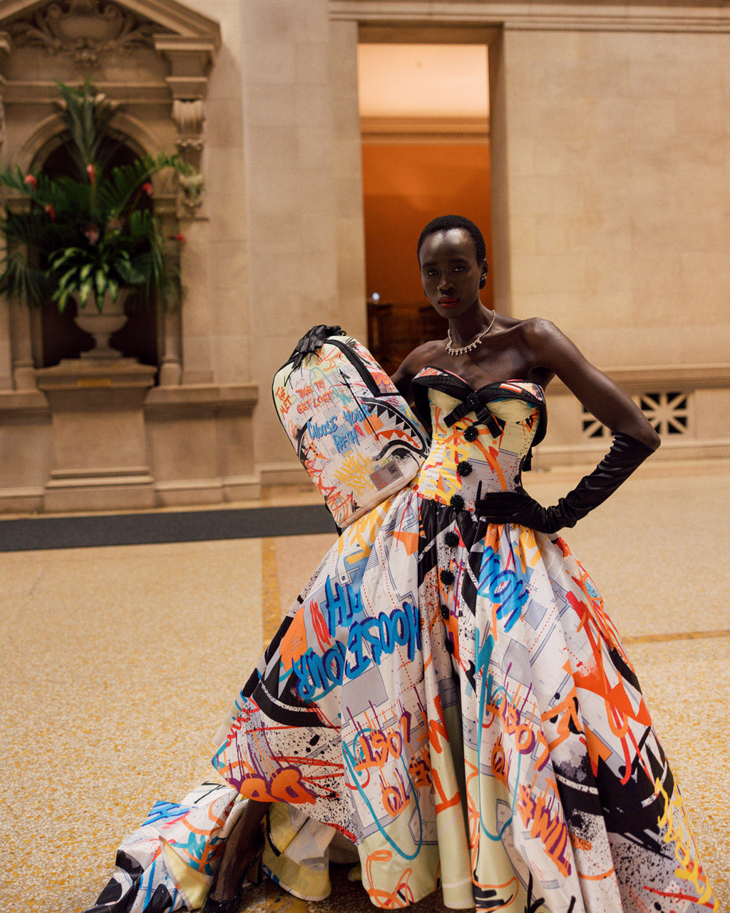 THE MET MAP CHOOSE YOUR PATH BACKPACK