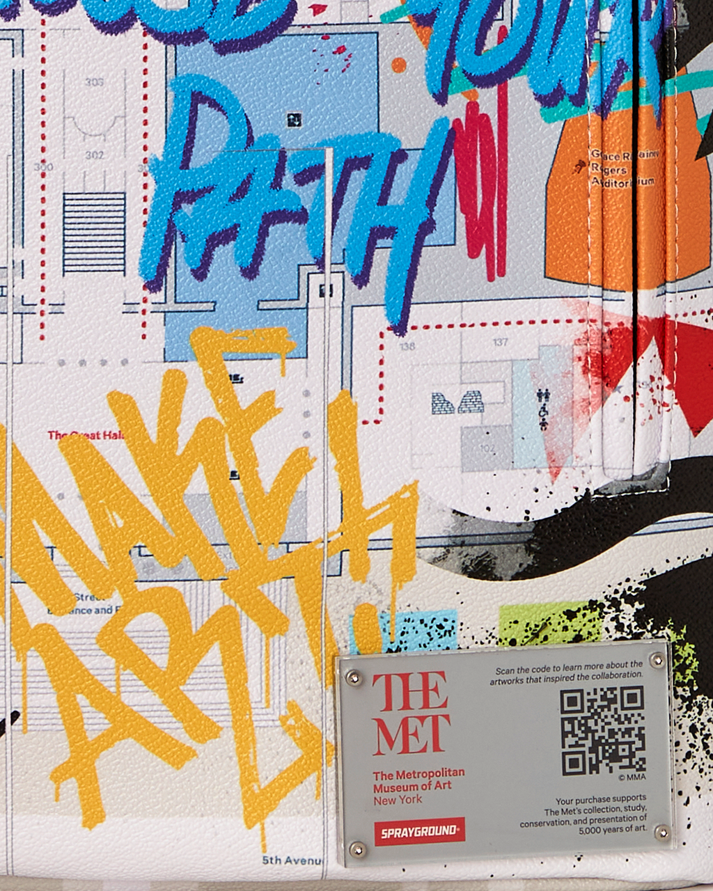 THE MET MAP CHOOSE YOUR PATH BACKPACK