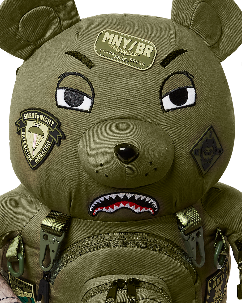 SPECIAL OPS FULL THROTTLE MONEYBEAR TEDDYBEAR BACKPACK