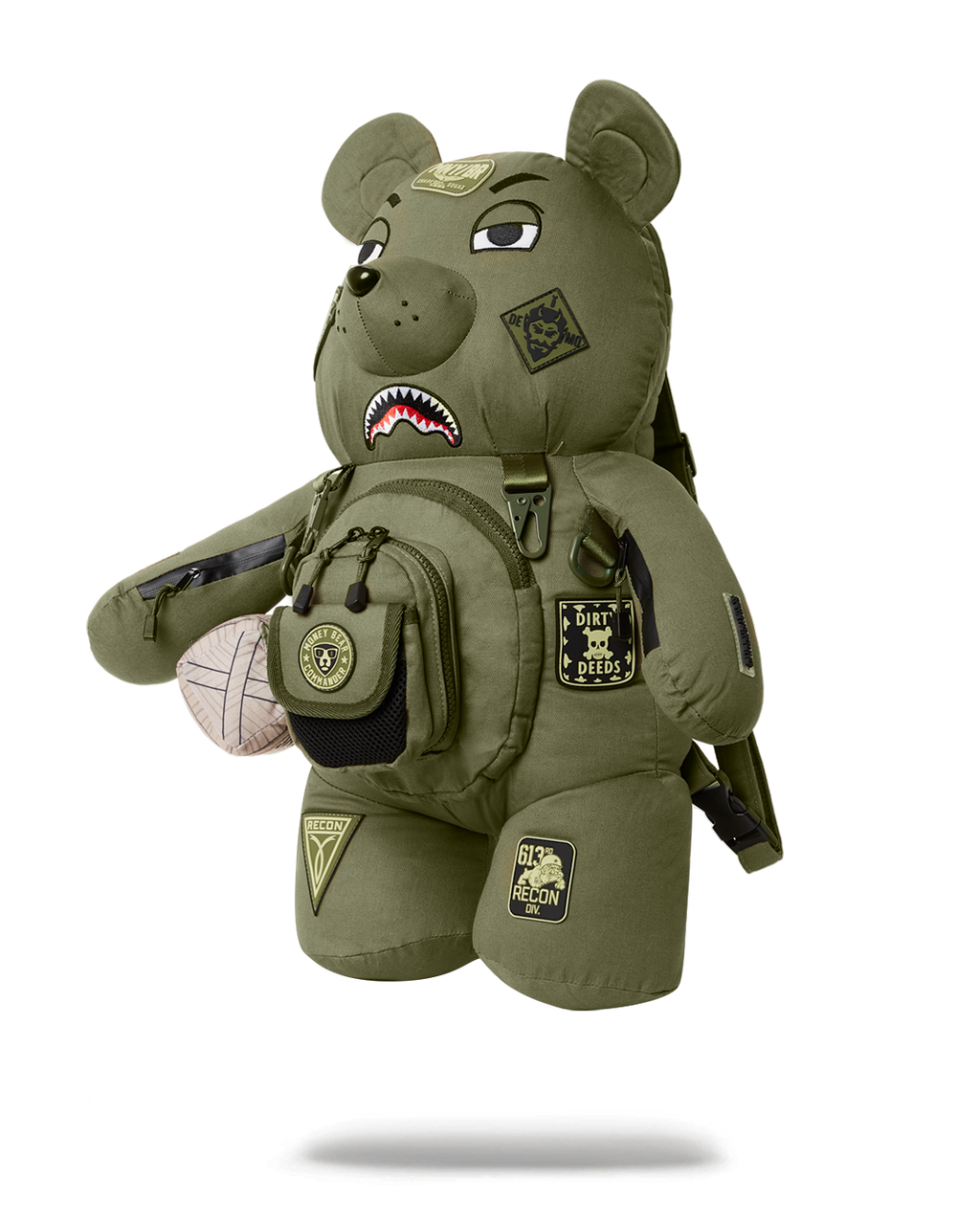 SPECIAL OPS FULL THROTTLE MONEYBEAR TEDDYBEAR BACKPACK
