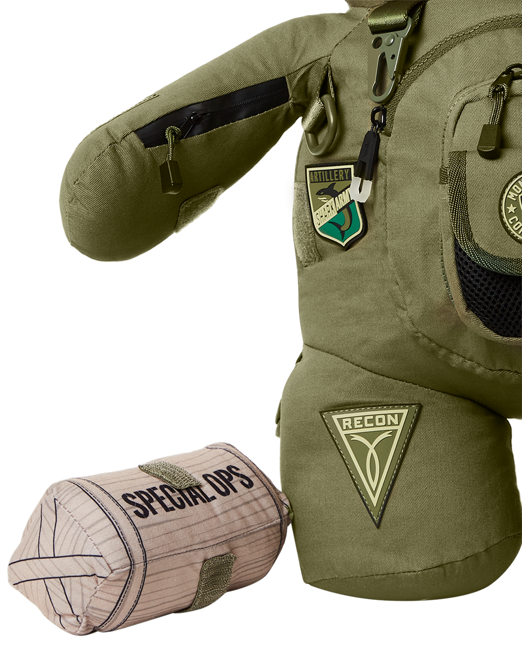 SPECIAL OPS FULL THROTTLE MONEYBEAR TEDDYBEAR BACKPACK