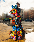 VILLAIN MONEY BEAR TEDDYBEAR RON ENGLISH EDITION BACKPACK