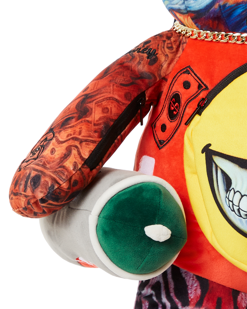 VILLAIN MONEY BEAR TEDDYBEAR RON ENGLISH EDITION BACKPACK