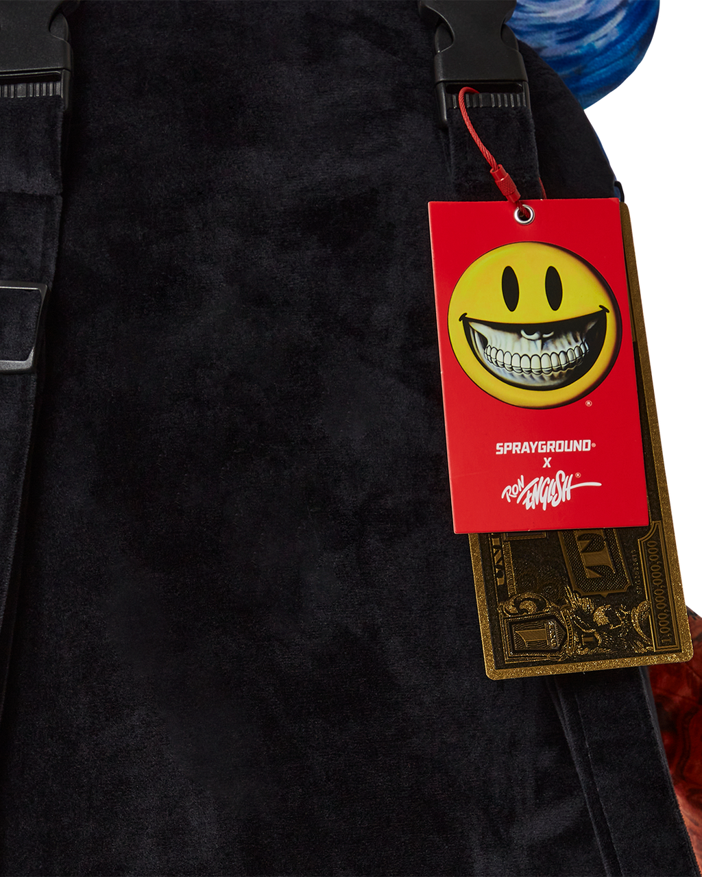 VILLAIN MONEY BEAR TEDDYBEAR RON ENGLISH EDITION BACKPACK