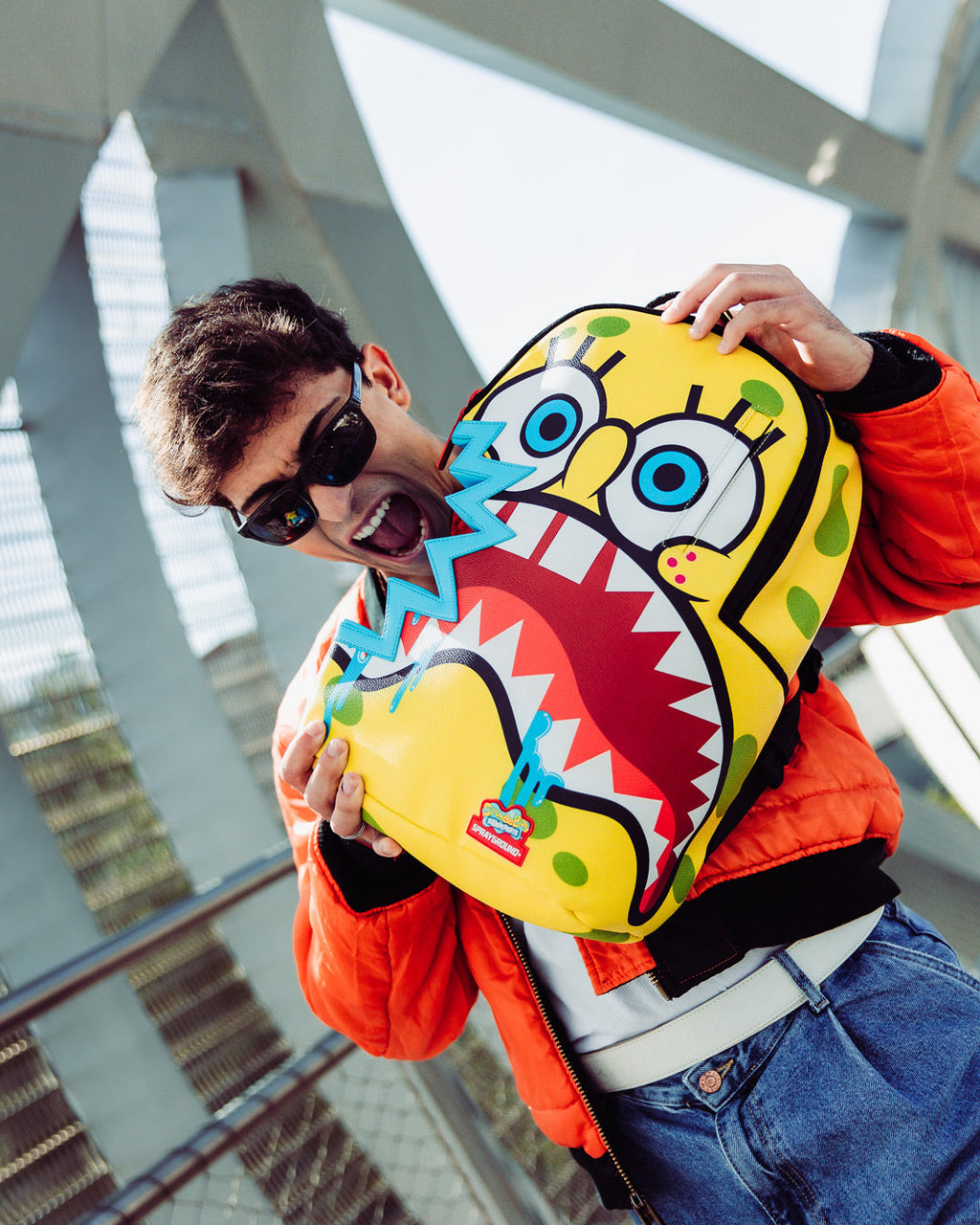 SPONGEBOB SHARKBITE BACKPACK (DLXV)