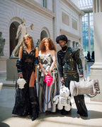 THE MET CANOVA MEDUSA HANDBAG (MARBLE)