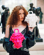 THE MET CANOVA MEDUSA HANDBAG (MARBLE)