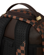 EXTERIOR GOLD ZIP POCKET SHARKS IN PARIS BACKPACK (DLXV)