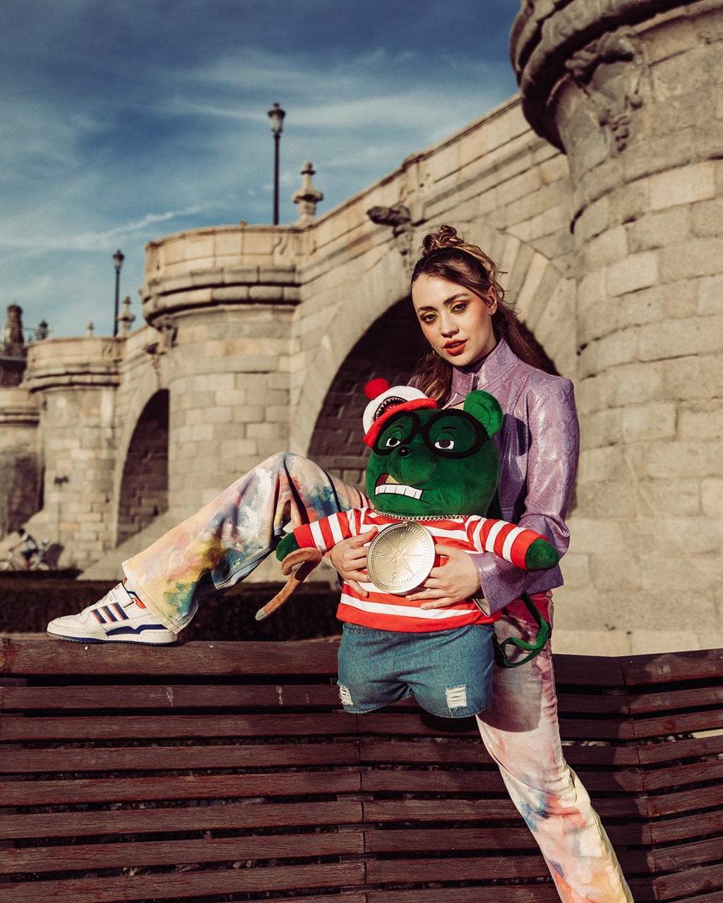 WHERES WALDO MONEYBEAR TEDDYBEAR BACKPACK