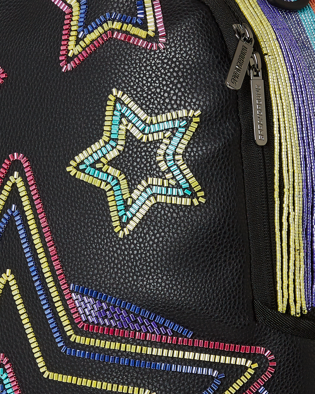 STAR RACER A.I.7 SANDFLOWER COLLAB BEADED BACKPACK