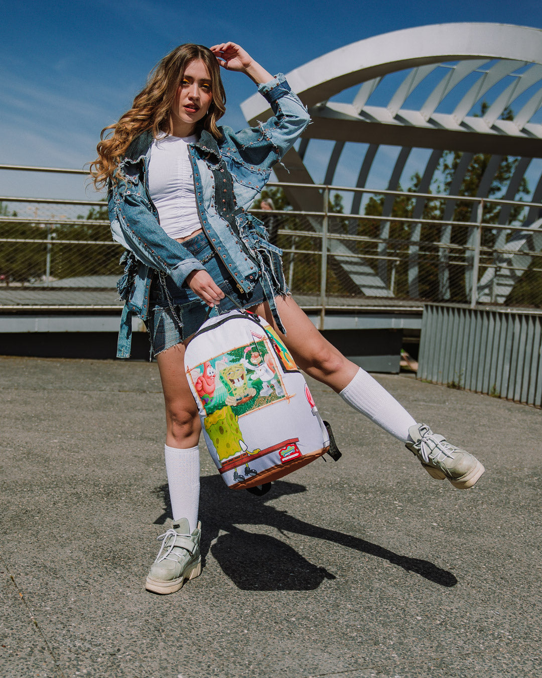 SPONGEBOB ART CRITIC BACKPACK