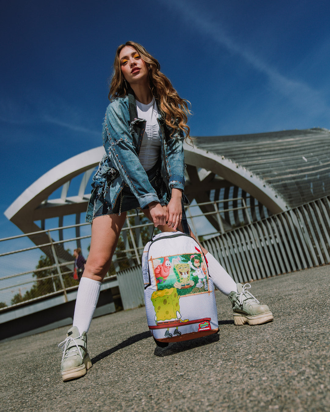 SPONGEBOB ART CRITIC BACKPACK