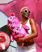 THE 3 HEADED BEAR PLUSH TEDDYBEAR BACKPACK