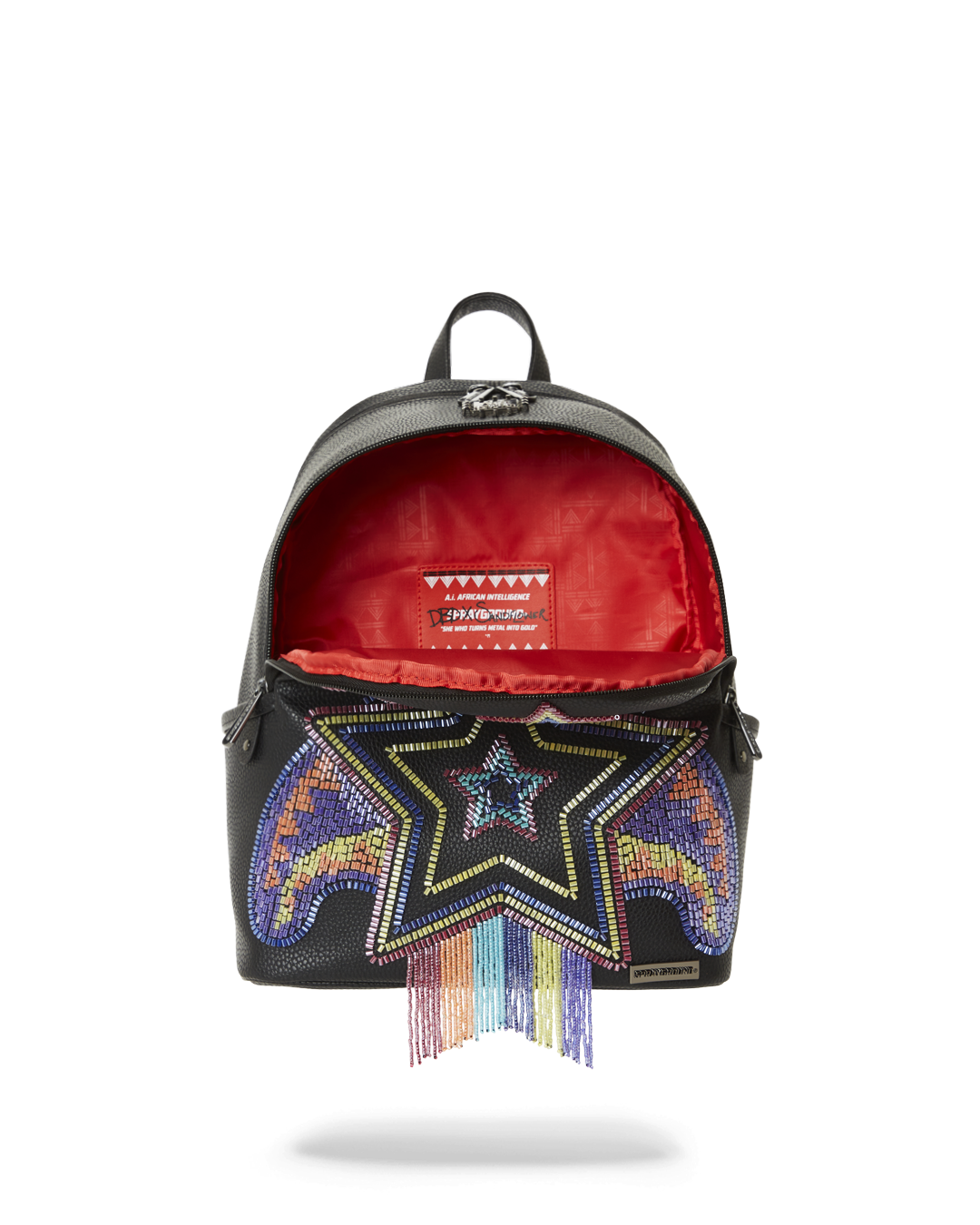 STAR RACER A.I.7 SANDFLOWER COLLAB BEADED SAVAGE BACKPACK