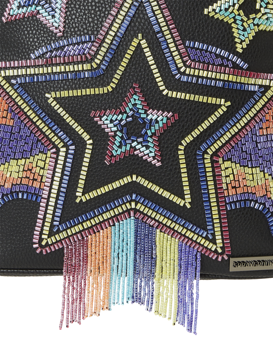 STAR RACER A.I.7 SANDFLOWER COLLAB BEADED SAVAGE BACKPACK