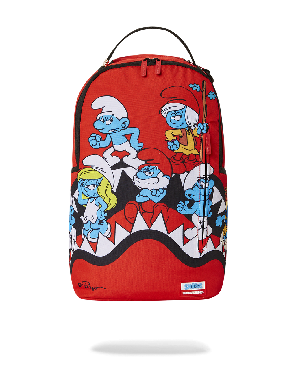SMURFS SHARK BOUNCE BACKPACK