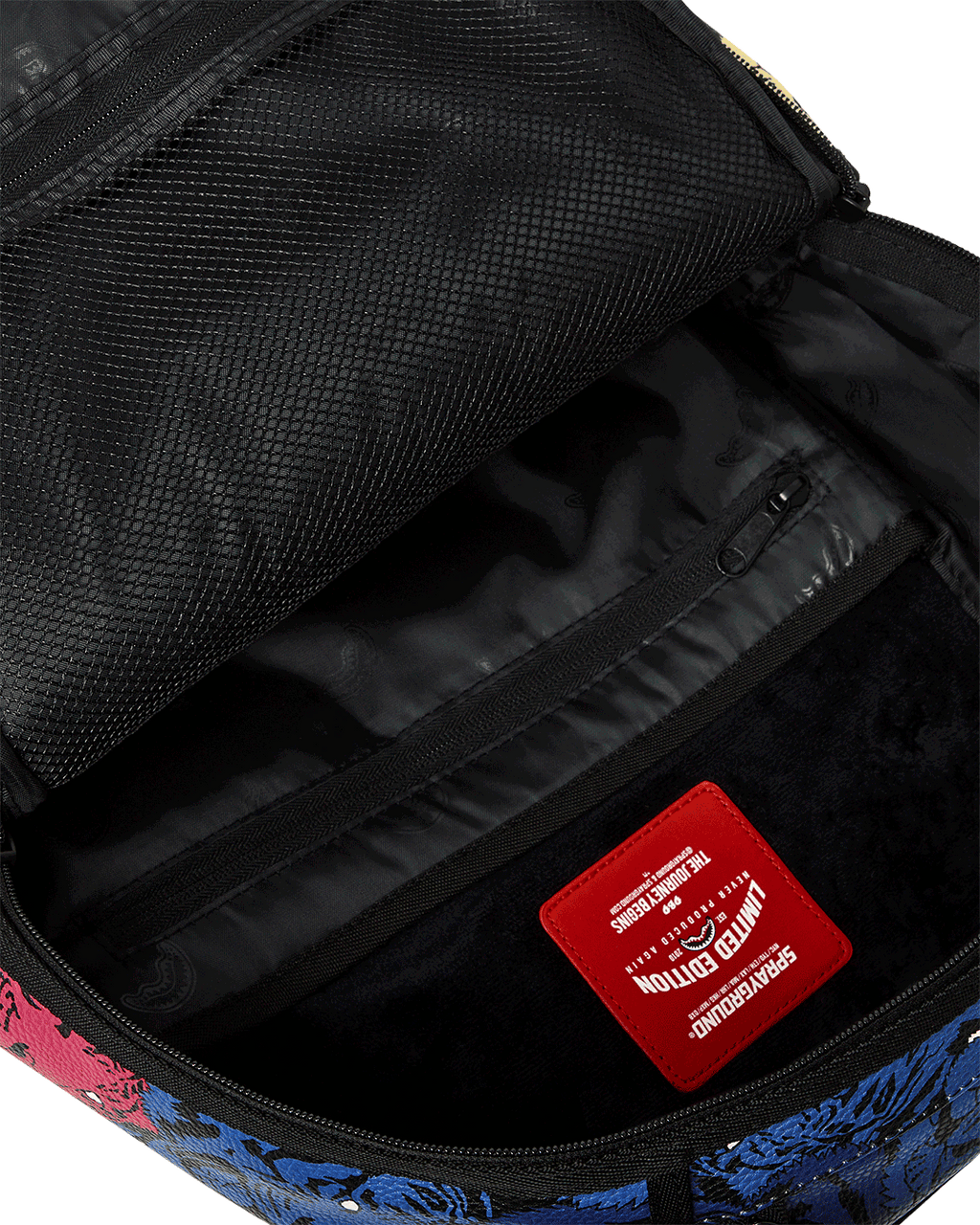 TIGER ROAR GOLD PLATED BACKPACK