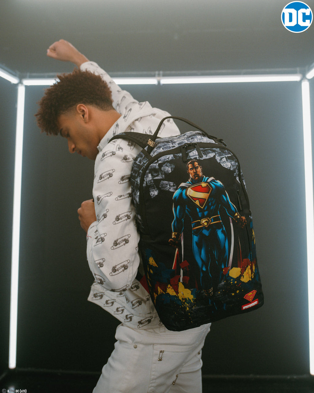 SUPERMAN NO STOPPING ME BACKPACK