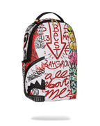 TRI-SPLIT GRAFFITI BACKPACK (DLXV)