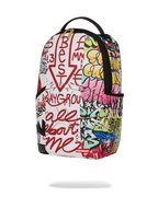 TRI-SPLIT GRAFFITI BACKPACK (DLXV)