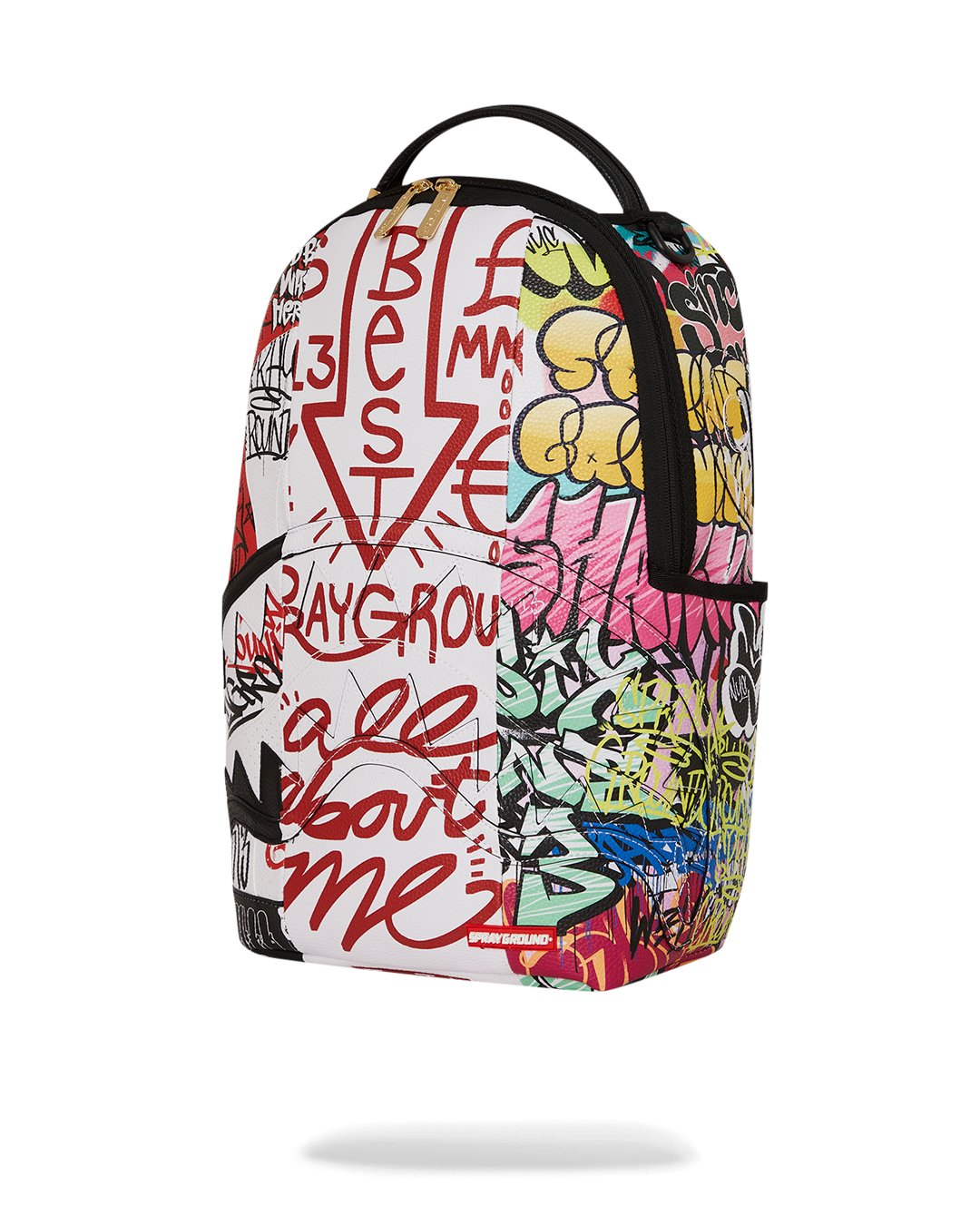 TRI-SPLIT GRAFFITI BACKPACK (DLXV)