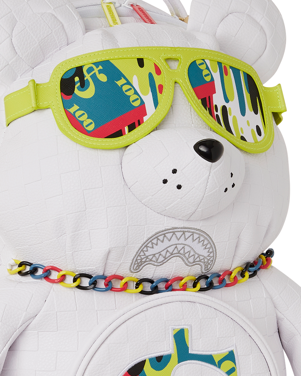 SHOW UP SHOW OUT MONEYBEAR TEDDYBEAR BACKPACK