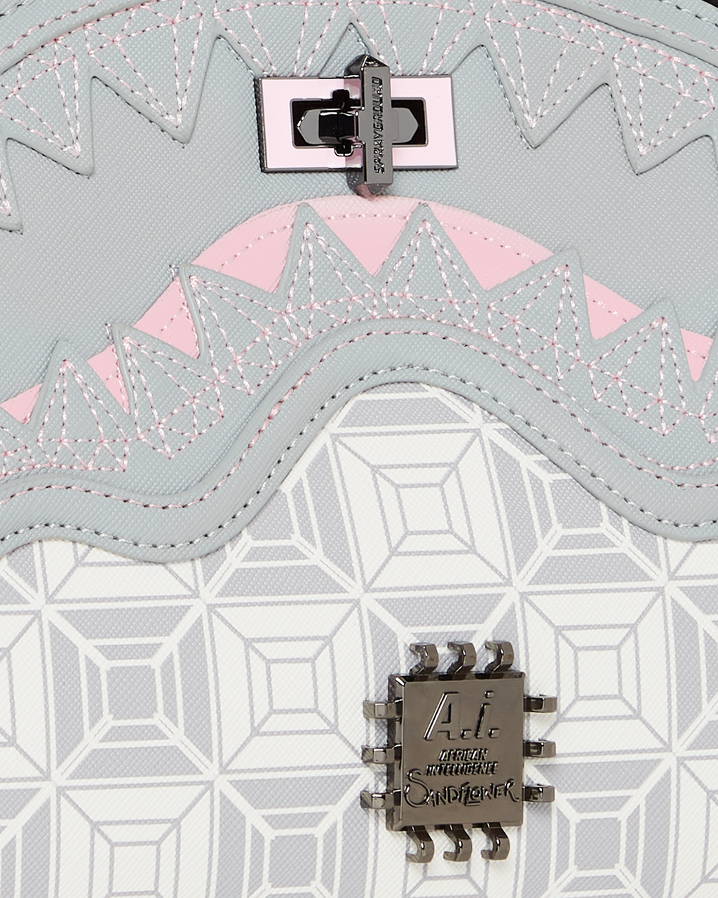 A.I.8 AFRICAN INTELLIGENCE BOOKED & BUSY SHARK HANDBAG