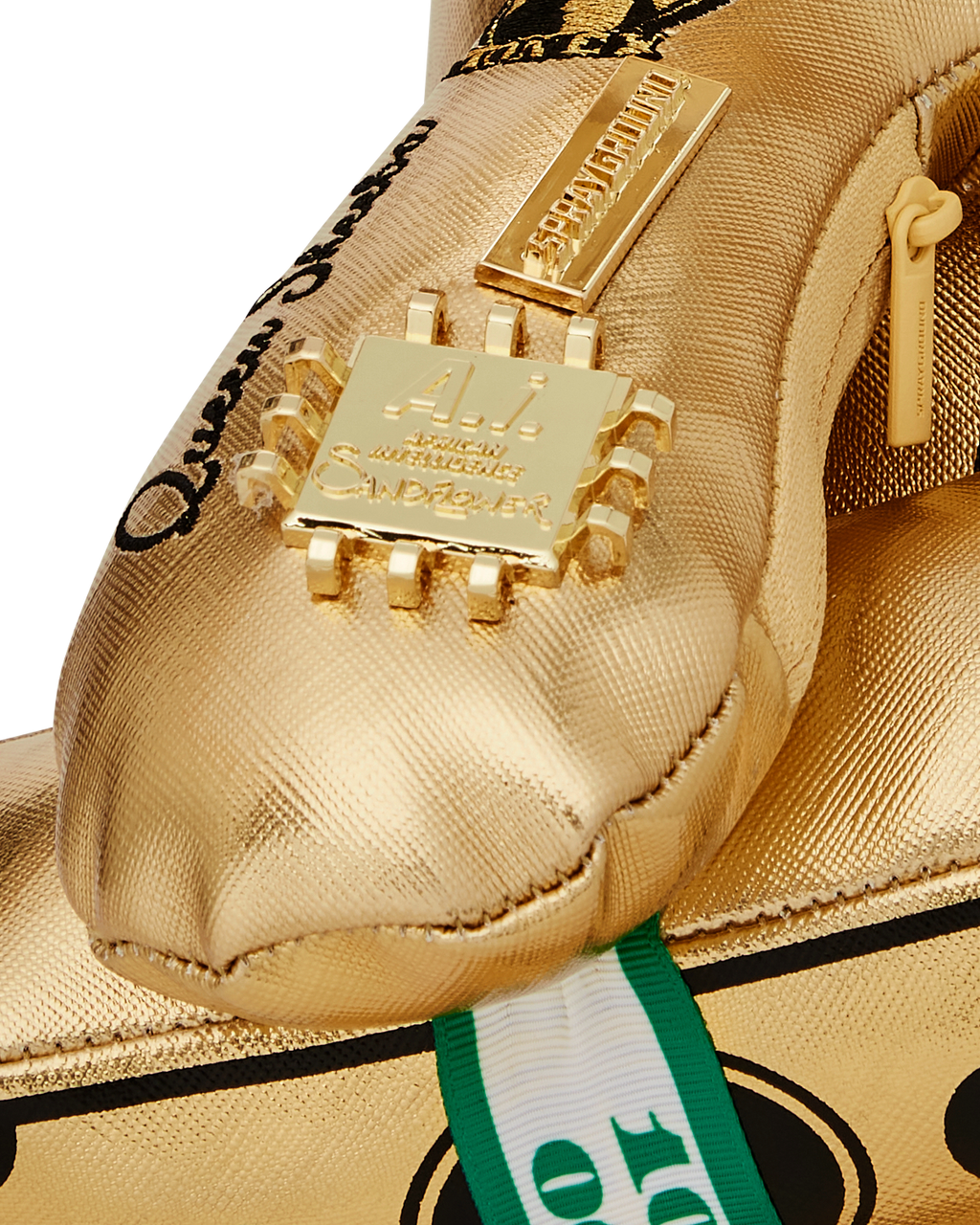 A.I.8 AFRICAN INTELLIGENCE PATH TO THE FUTURE II MEDIUM MONEYBEAR TEDDYBEAR BACKPACK