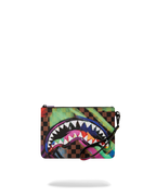 SHARKS IN PARIS CITY STREAKS CROSSOVER CLUTCH