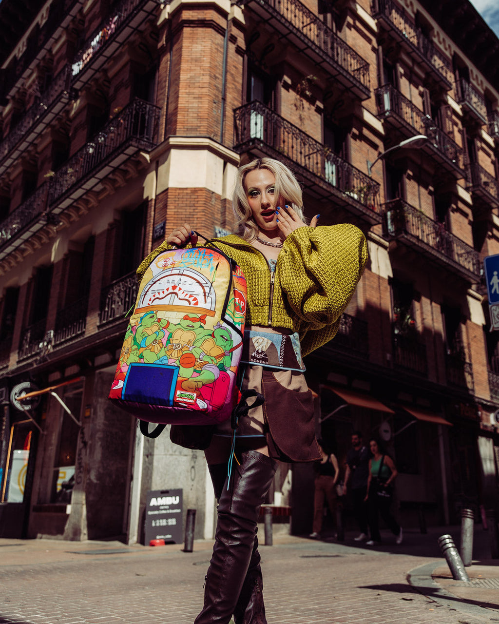 TMNT OUT LIKE A LIGHT BACKPACK