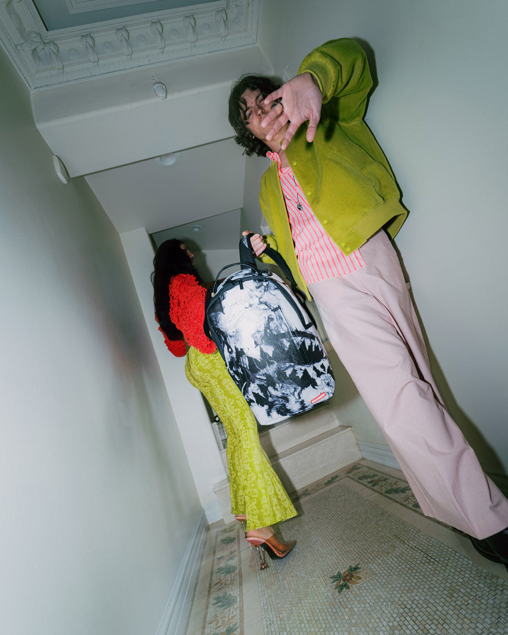 THAT MARBLE EFFECT DLXSV BACKPACK