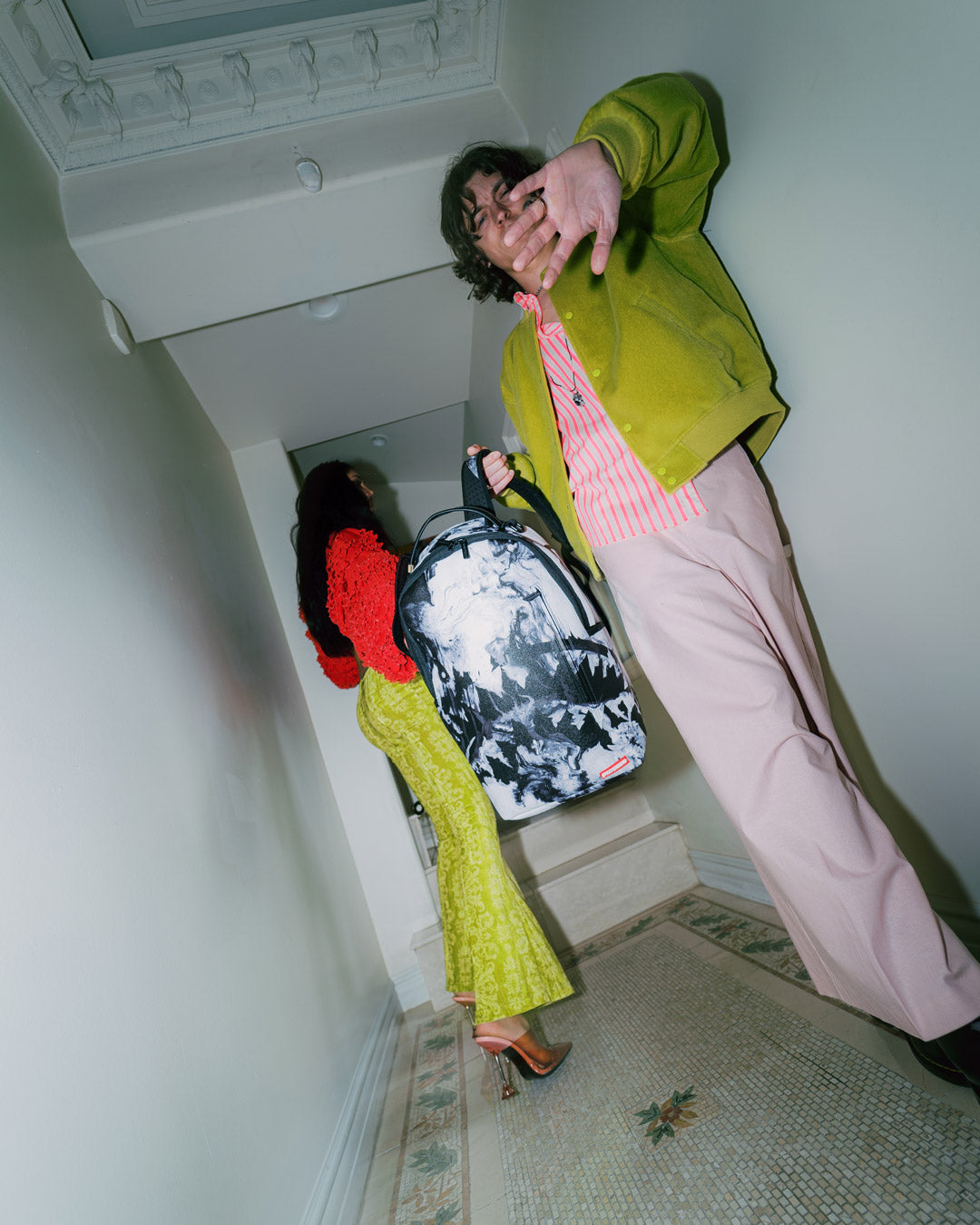 THAT MARBLE EFFECT DLXSV BACKPACK