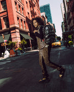 AFRICAN INTELLIGENCE 9 POWER GLYPHICS BACKPACK - SANDFLOWER COLLAB