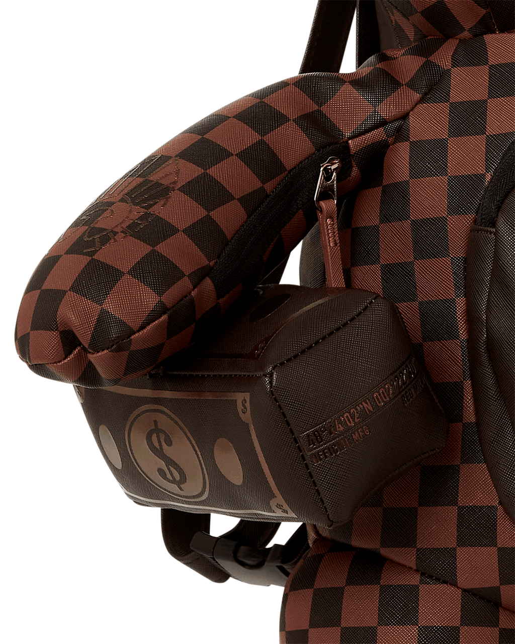 CHECKMATE ROYALE MONEYBEAR TEDDYBEAR BACKPACK