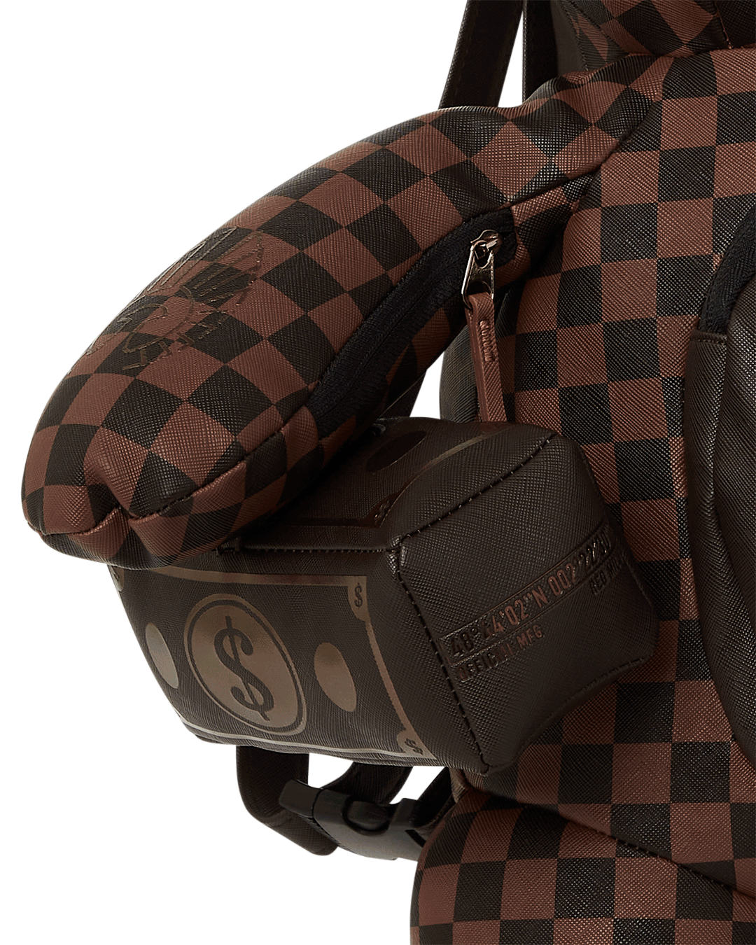 CHECKMATE ROYALE MONEYBEAR TEDDYBEAR BACKPACK