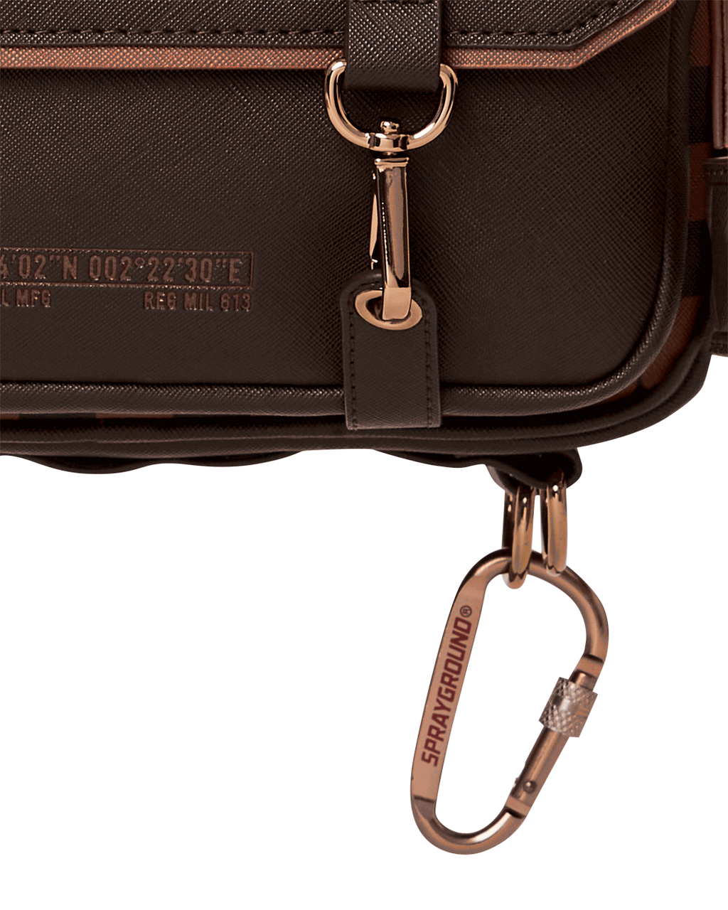 CHECKMATE ROYALE MESSENGER BRICK BAG