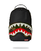 VELCRO SHARK - 3 INTERCHANGEABLE SHARKS BACKPACK (DLXV)