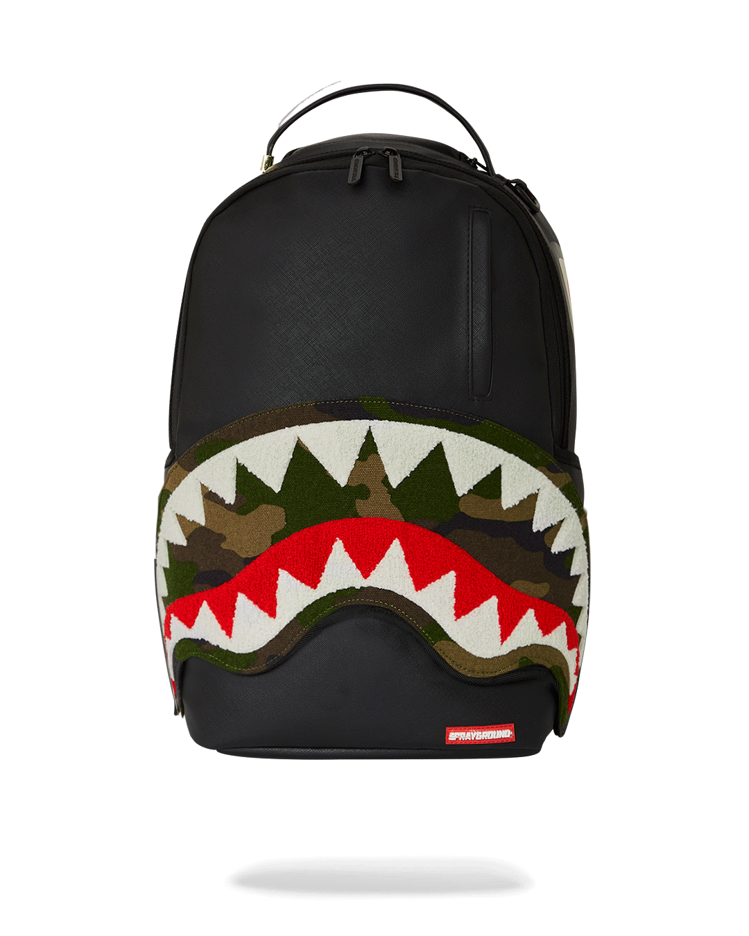 VELCRO SHARK - 3 INTERCHANGEABLE SHARKS BACKPACK (DLXV)