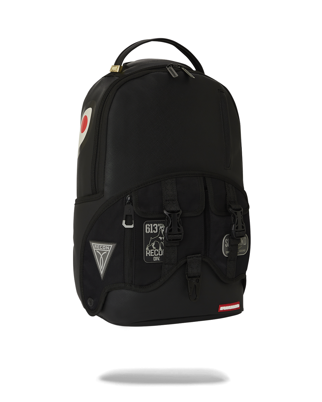 VELCRO SHARK - 3 INTERCHANGEABLE SHARKS BACKPACK (DLXV)
