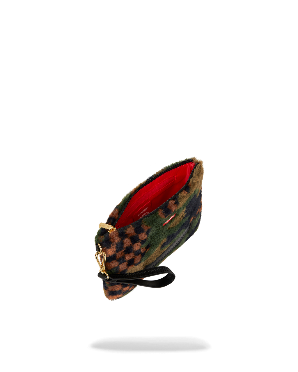 BIG SKY FUR SHARK CROSSOVER CLUTCH