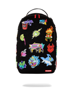 TRANCE PARTY PATCHES BACKPACK (23 VELCRO REMOVABLE PATCHES)